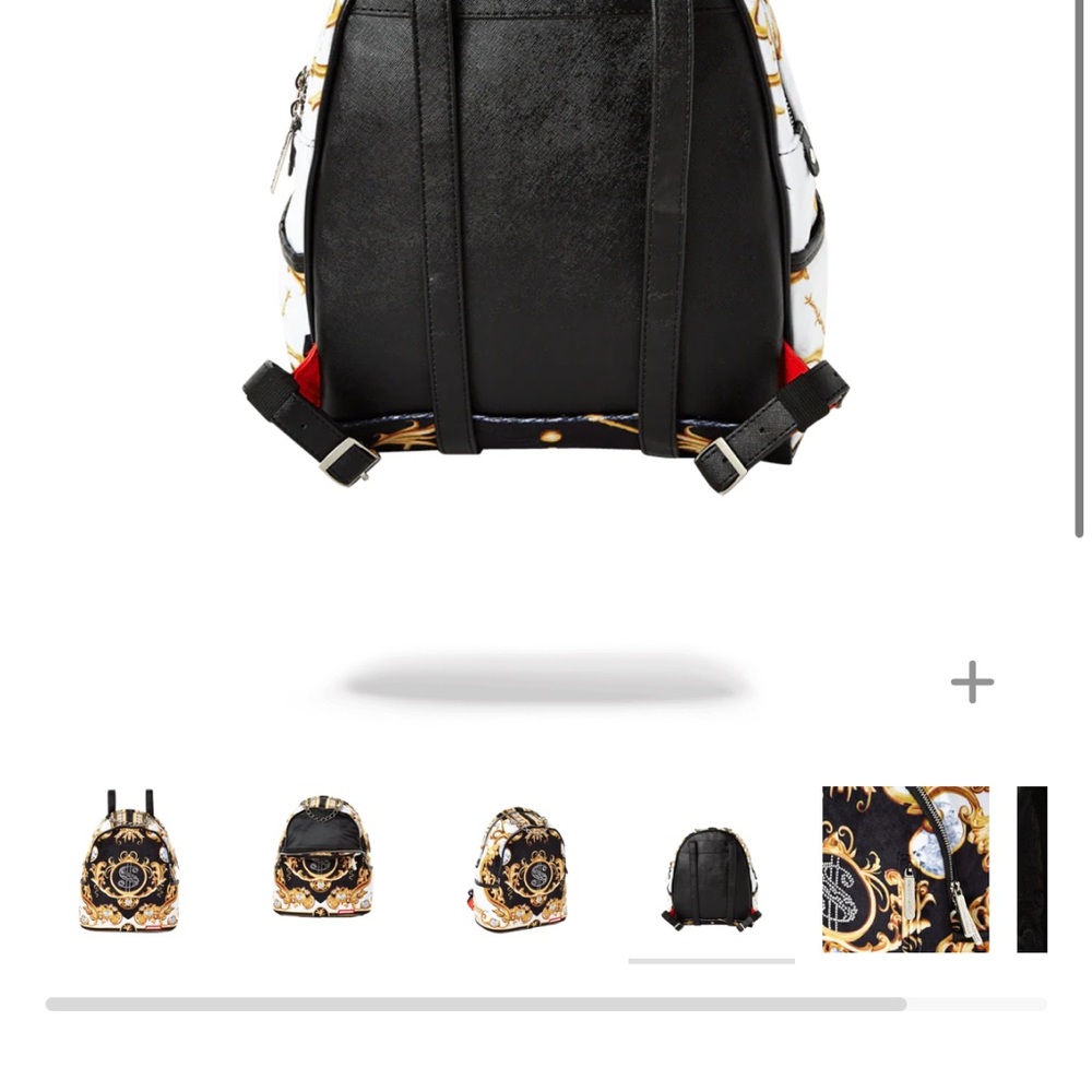 Sprayground Palace of Sharks and Diamonds Baroque Backpack - Picture 2 of 4